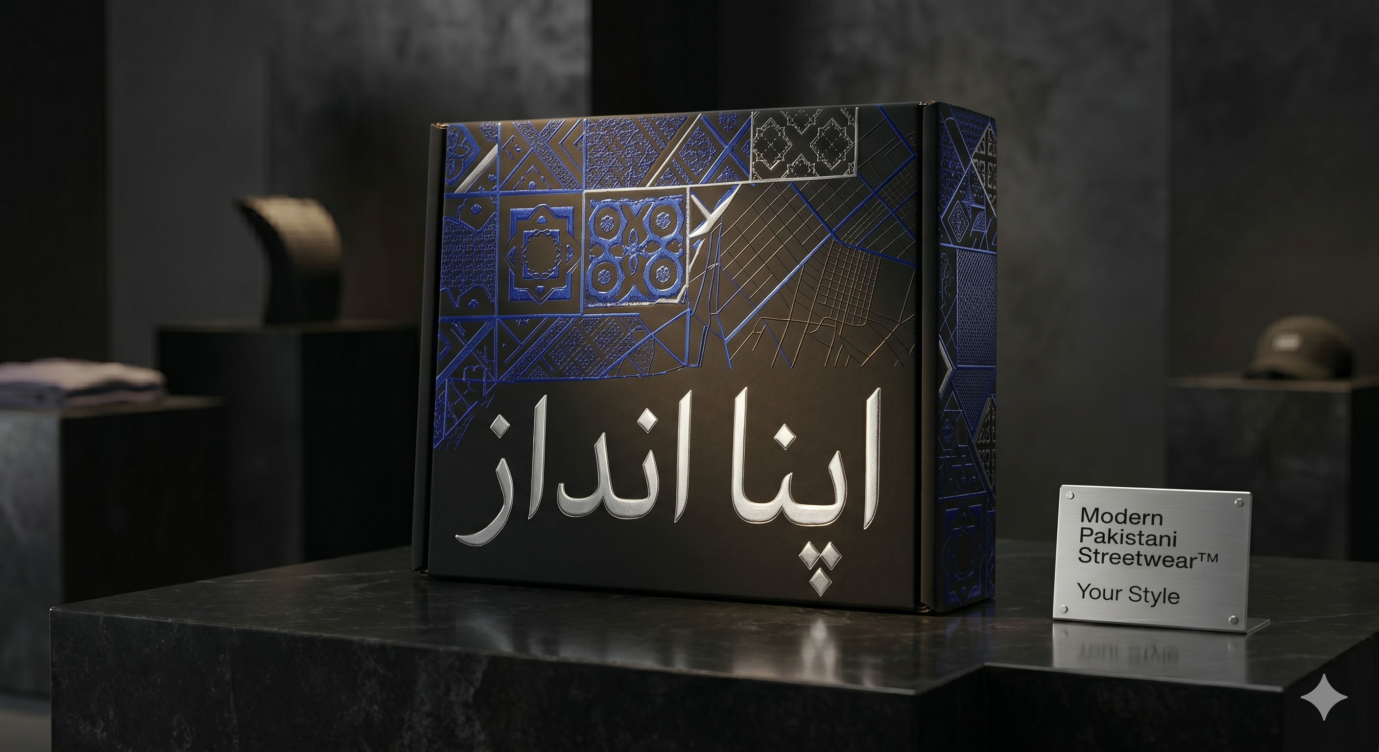 Streetwear™ Mailer Box-Premium Apparel Packaging with Architectural Heritage Design