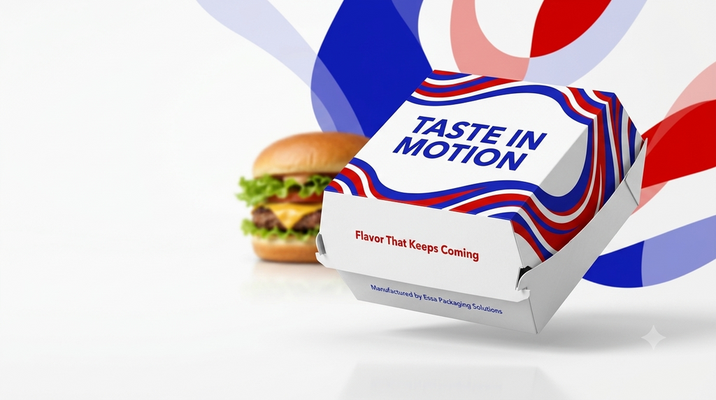 Apex-Burger™ Custom Printed Burger Boxes