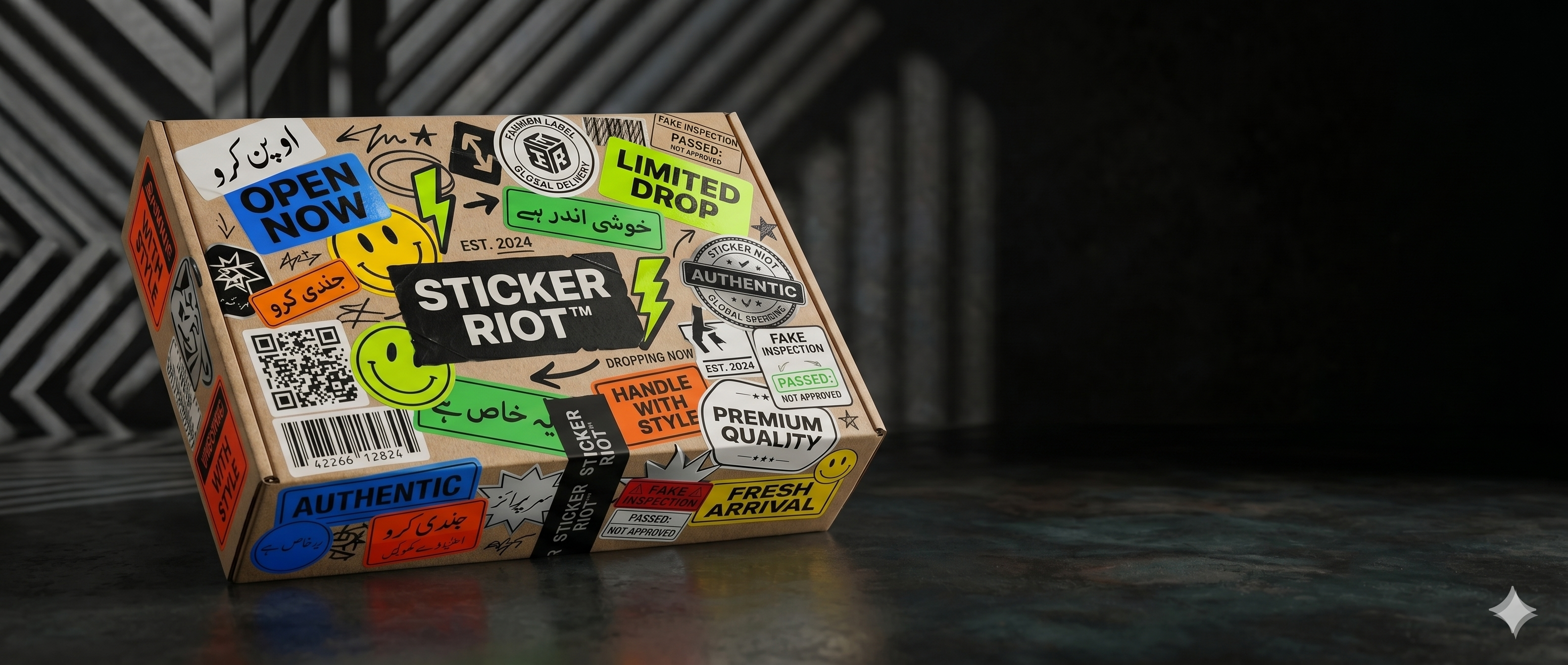 Sticker Riot™ Apparel Mailer Box-